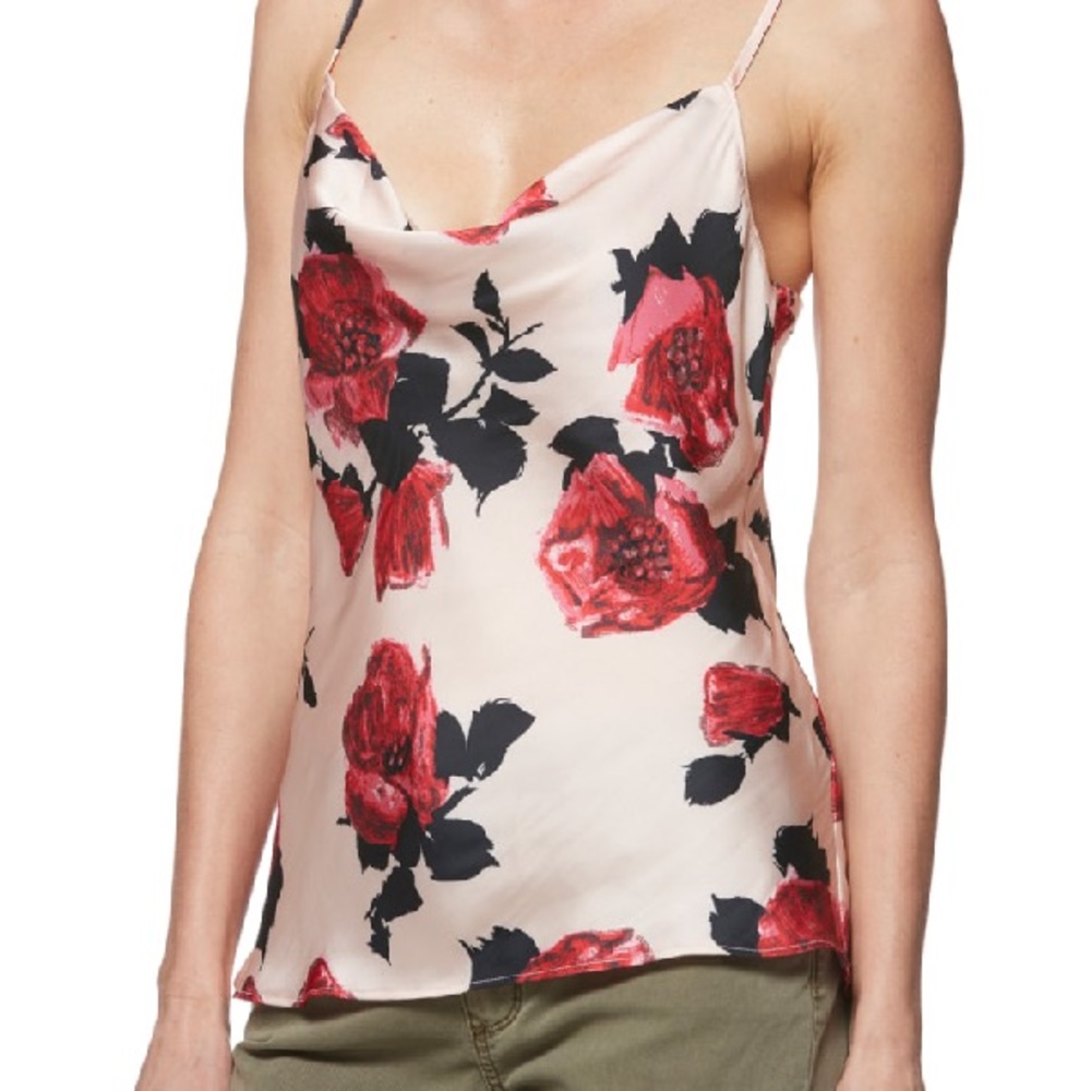 Paige Giovanna Camisole In Red - Painted Rose